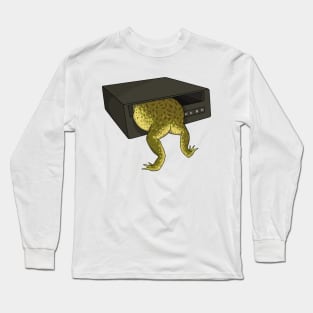 Toad in VCR Long Sleeve T-Shirt